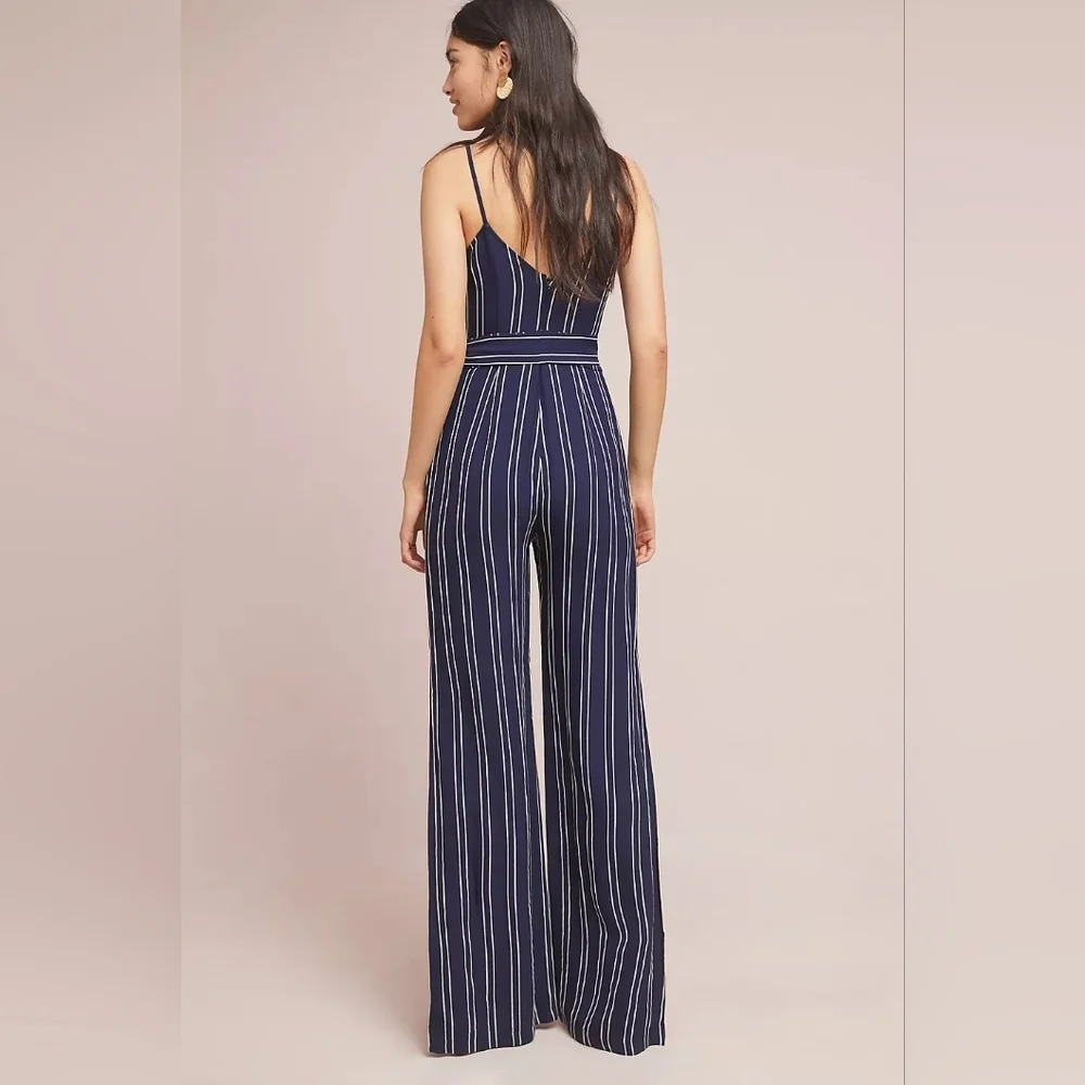 ML Monique Lhuillier Corentin Jumpsuit, Size 14, NWT - Picture 2 of 14